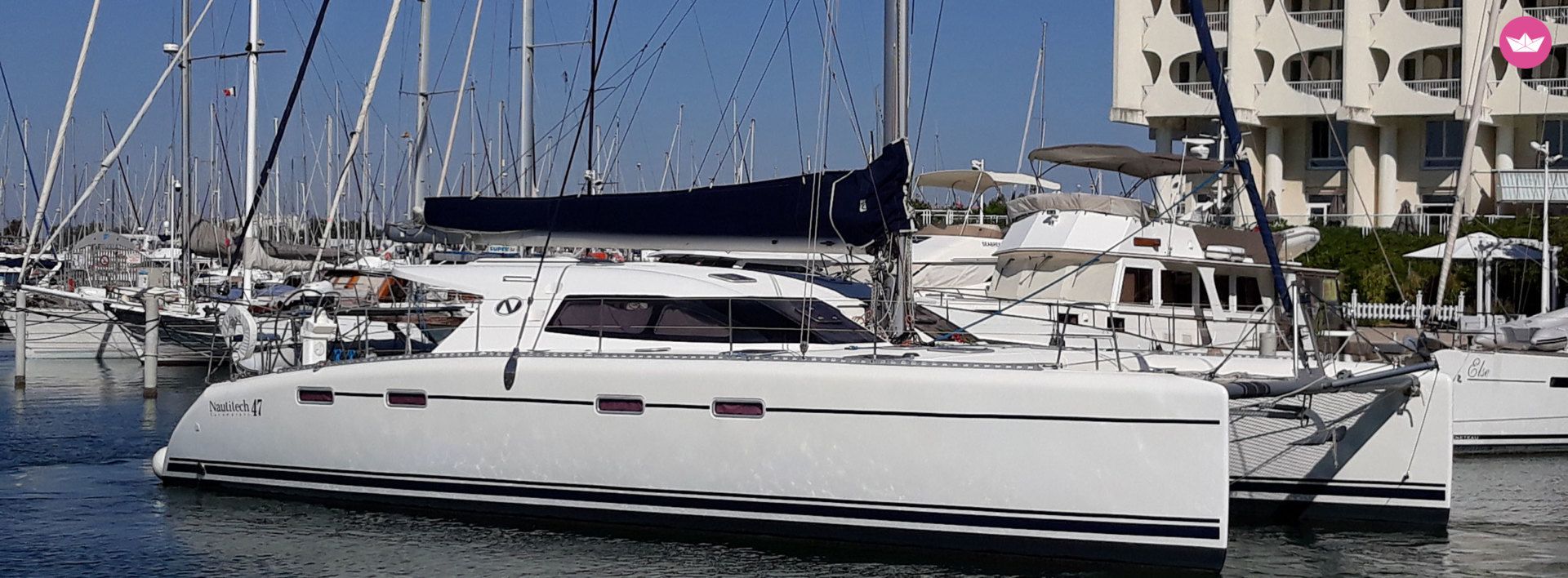 Catamaran Bavaria Yacht Nautitech 47 14.5m. Charter in France