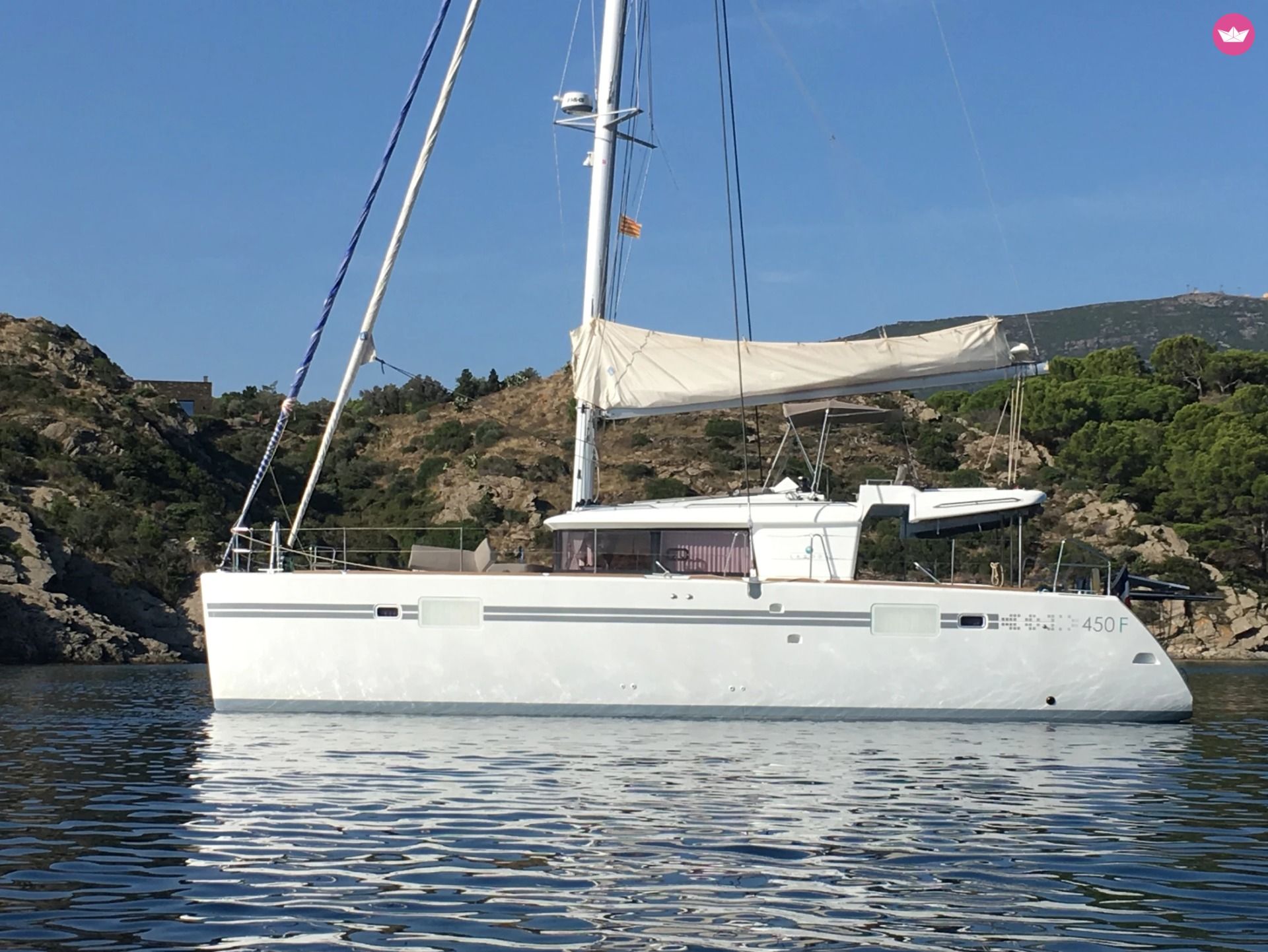 Catamaran LAGOON 450 F 13.96m. rental Canet En Roussillon