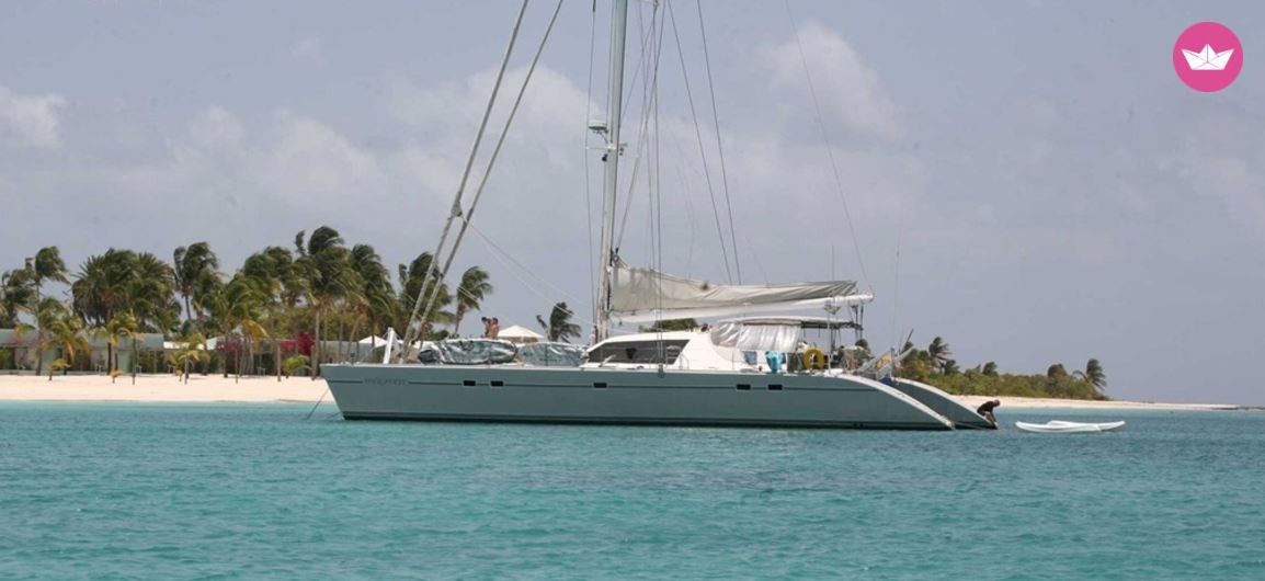 Lagoon 67 with many activities! Charter in St Martin