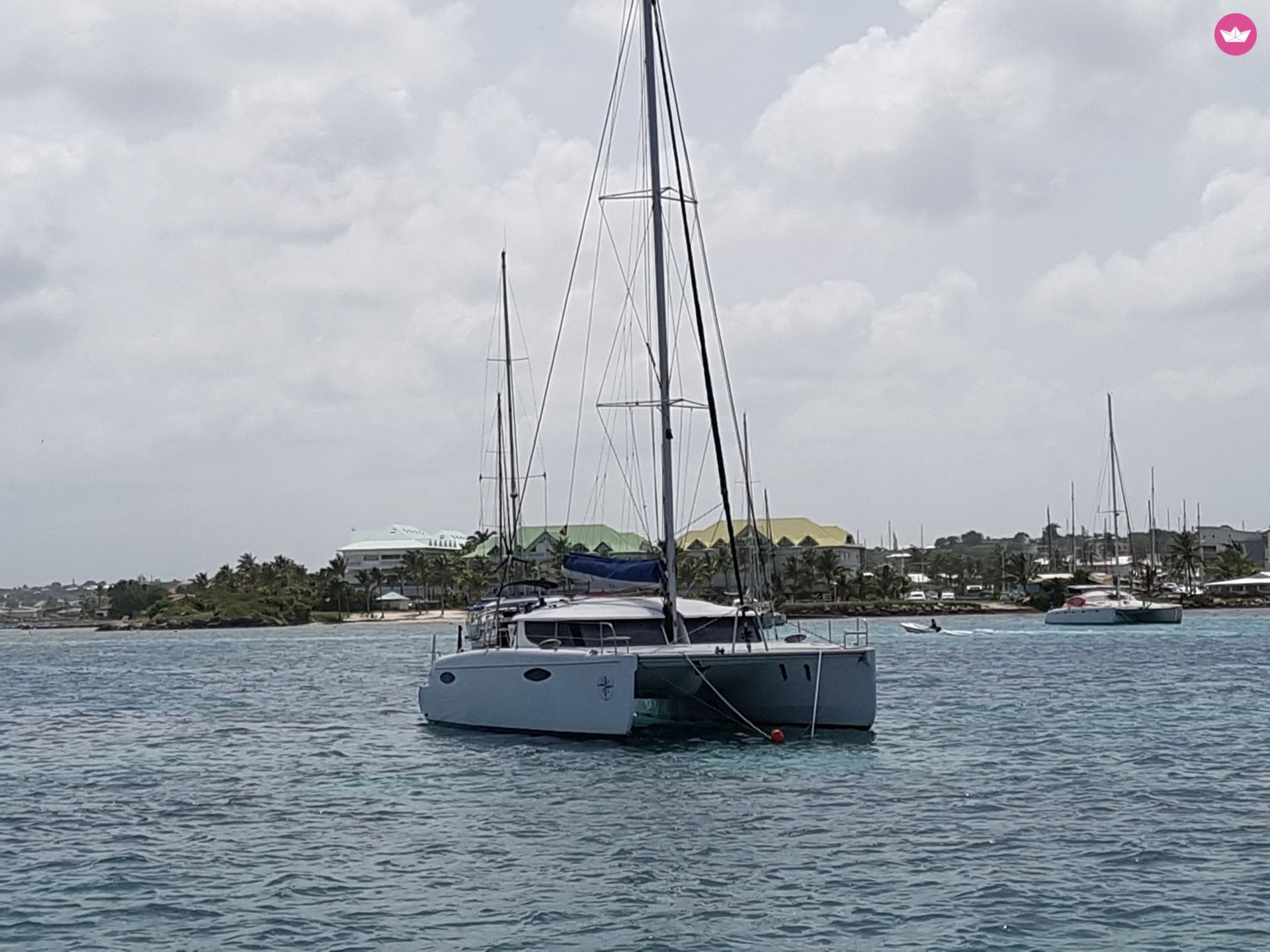 Catamaran FOUNTAINE PAJOT ORANA 44 14m. rental Saint François