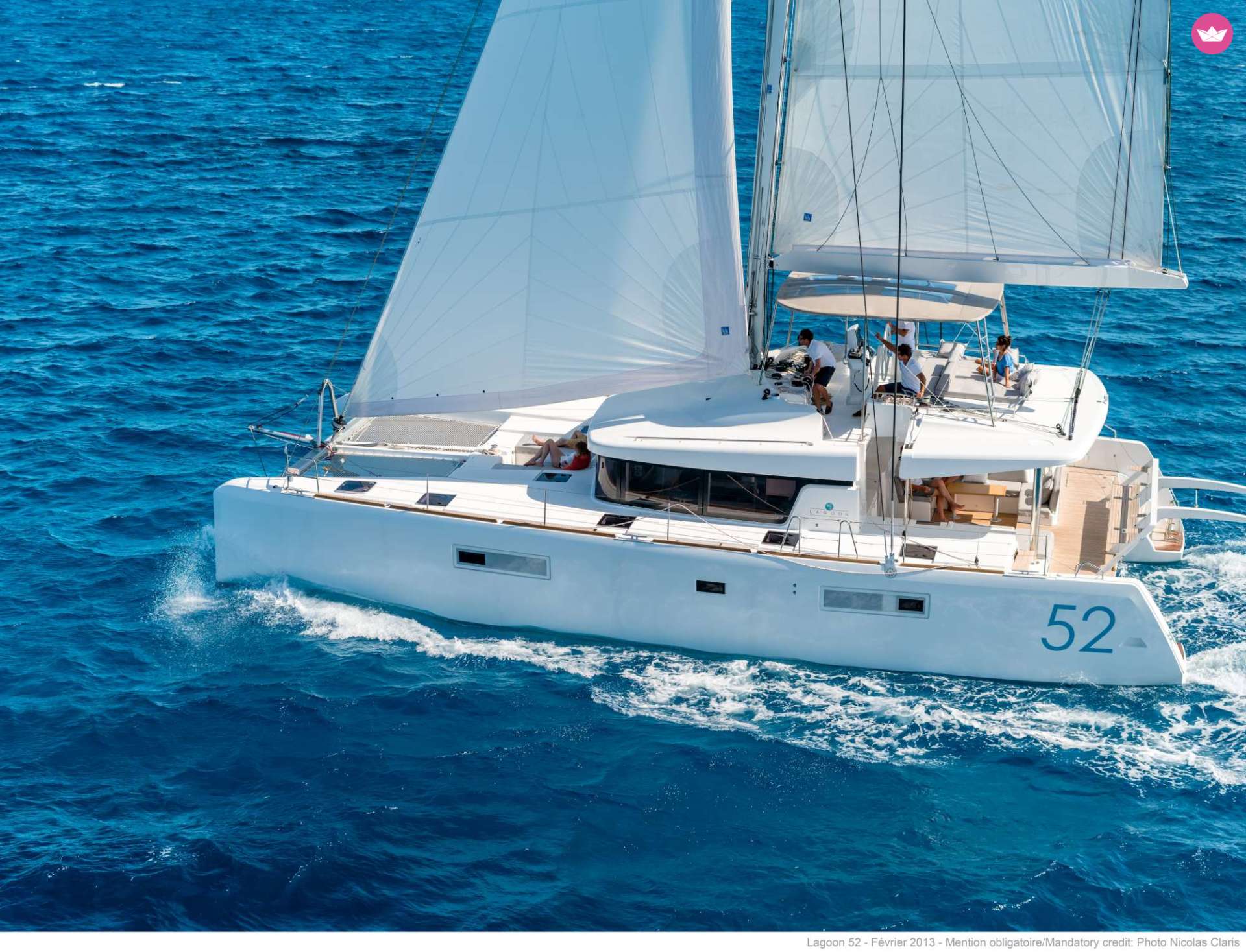 Catamaran LAGOON 52F 15.84m. rental Hyères
