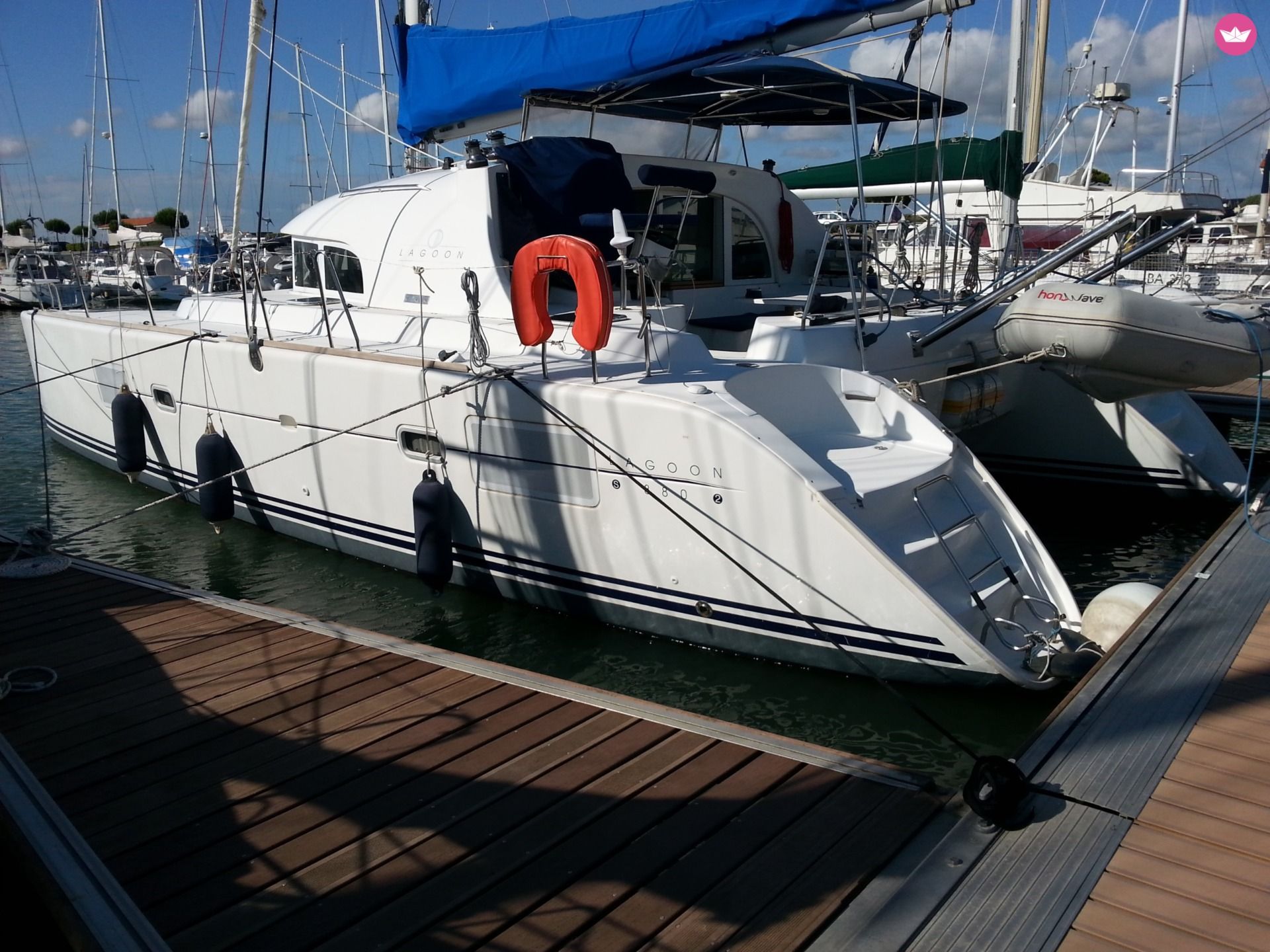 Catamaran LAGOON 380 S2 11.5m. rental Le Verdon Sur Mer