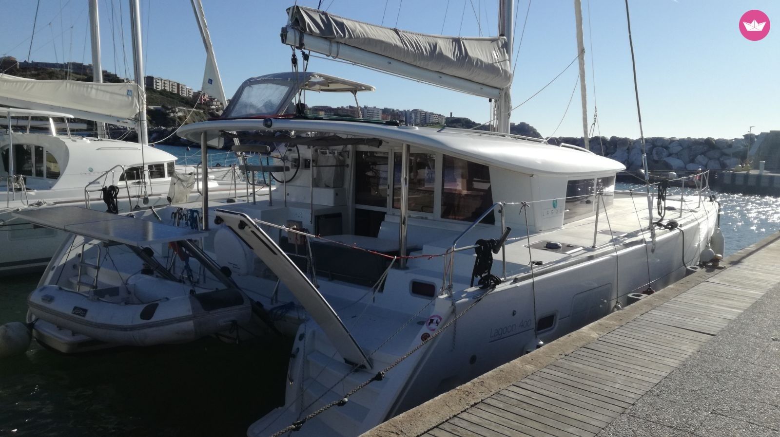 Catamaran LAGOON 400 11.97m. rental Piombino