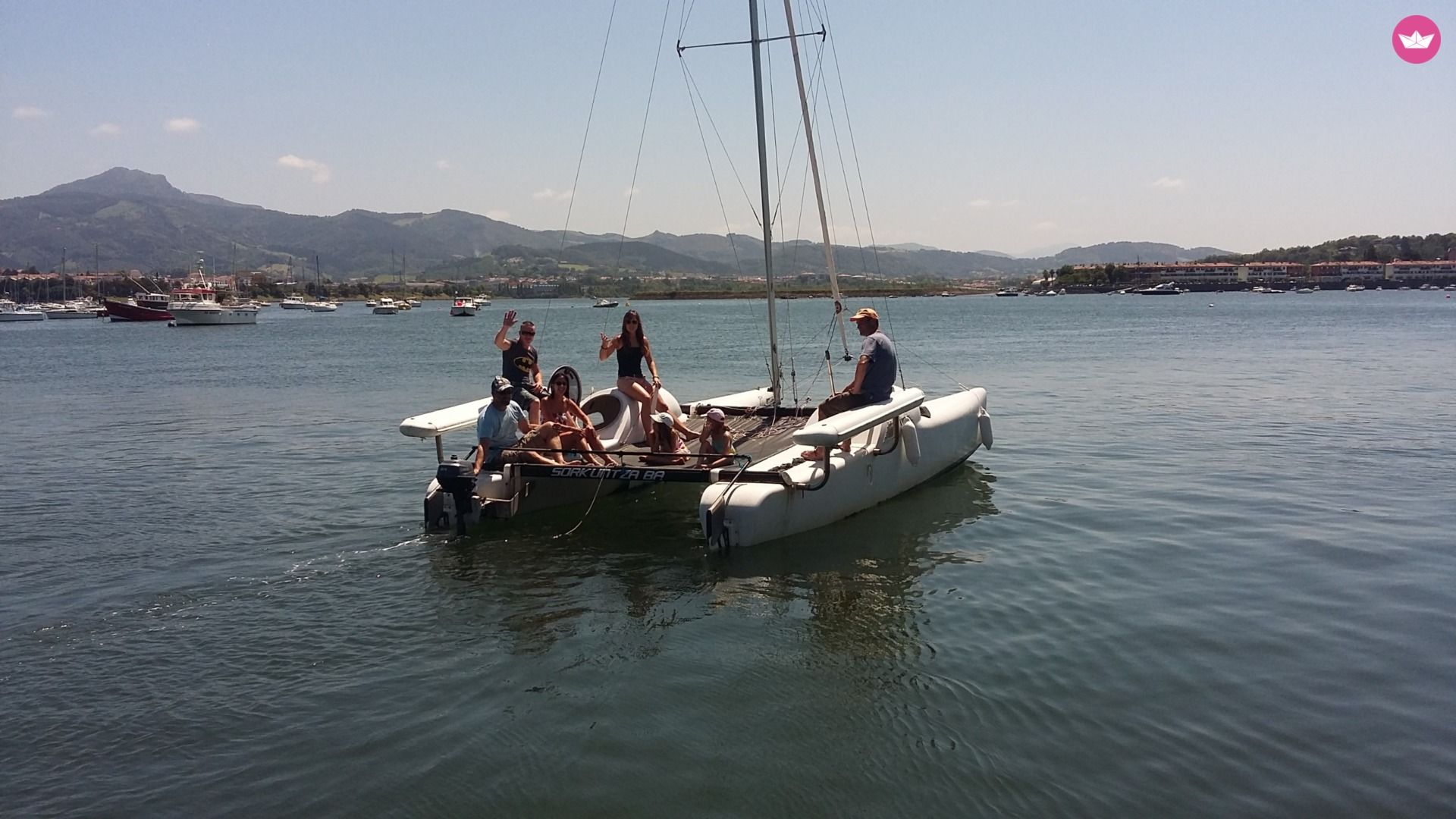 Catamaran Raid 22 6.8m. rental Hendaye