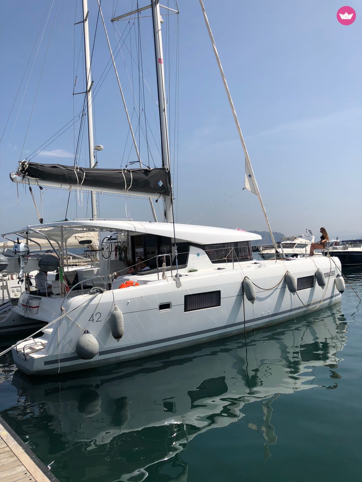 Catamaran LAGOON 42 12.8m. rental Napoli