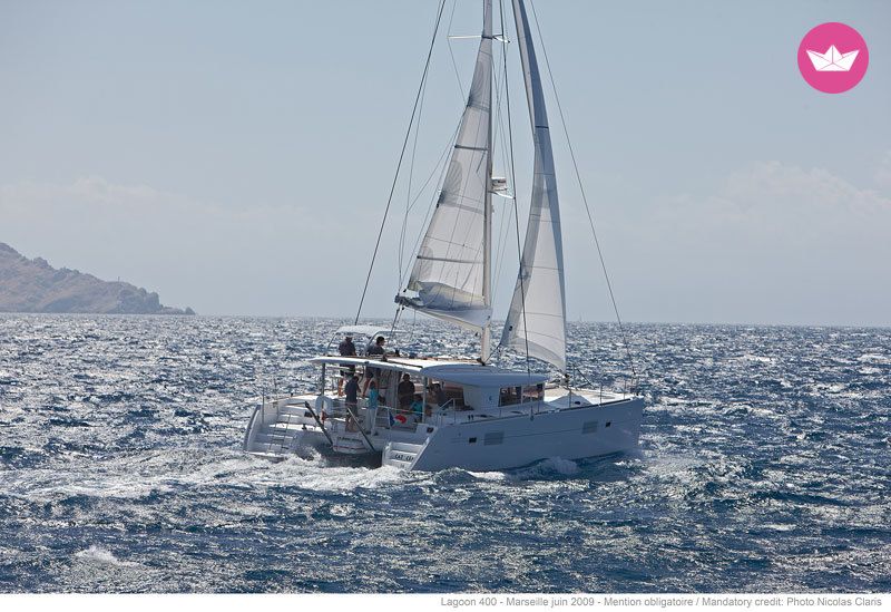 Catamaran LAGOON 400 11.97m. rental Porto Pozzo