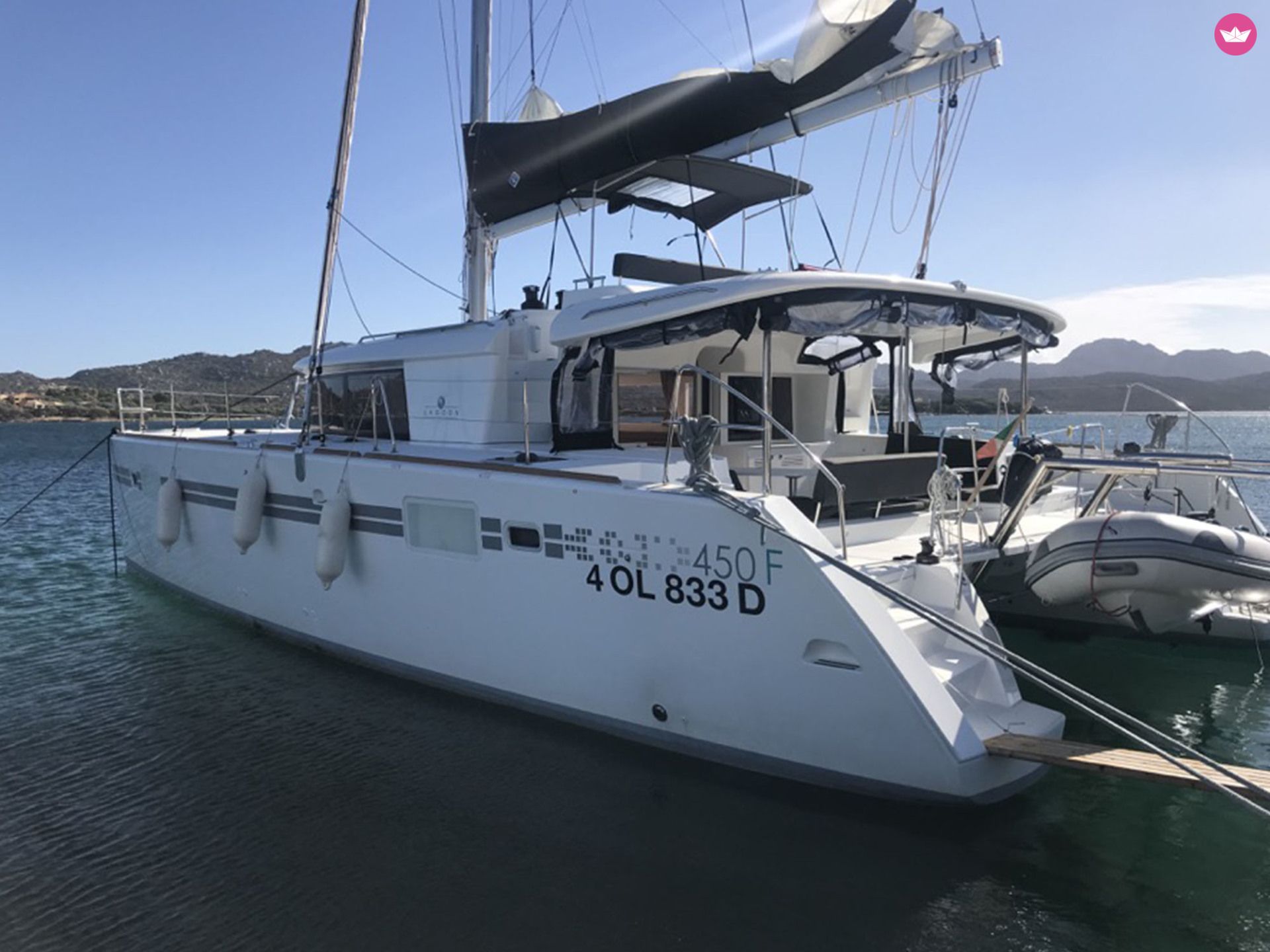 Catamaran LAGOON 450 13.96m. rental Portisco