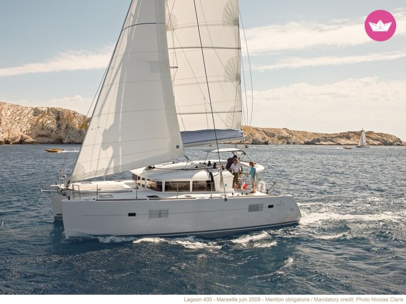 Lagoon 400 Charter in The Bahamas