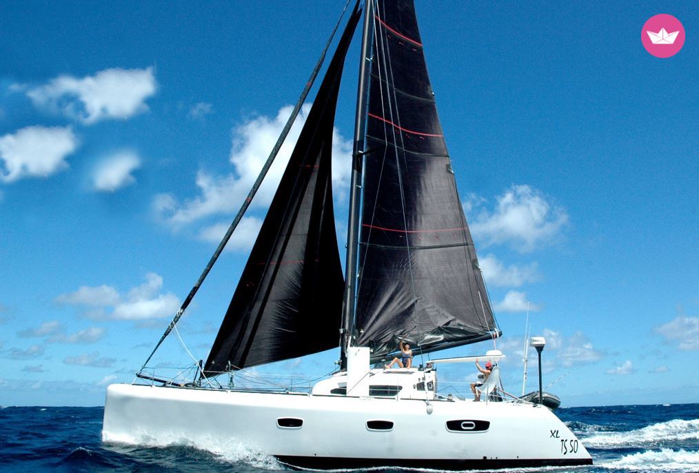 Catamaran XL Catamarans TS 50 - HALLUCINE 15.24m. Charter in Martinique