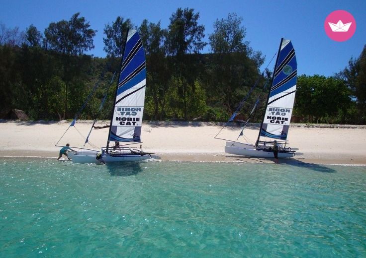 Catamaran HOBIE CAT Pearl F18 5.8m. rental La Baule Escoublac