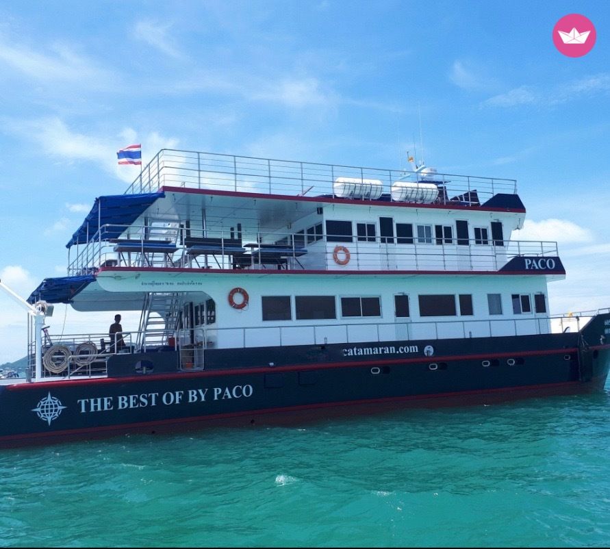 Catamaran Faustino Paco 24m. Charter in Thailand