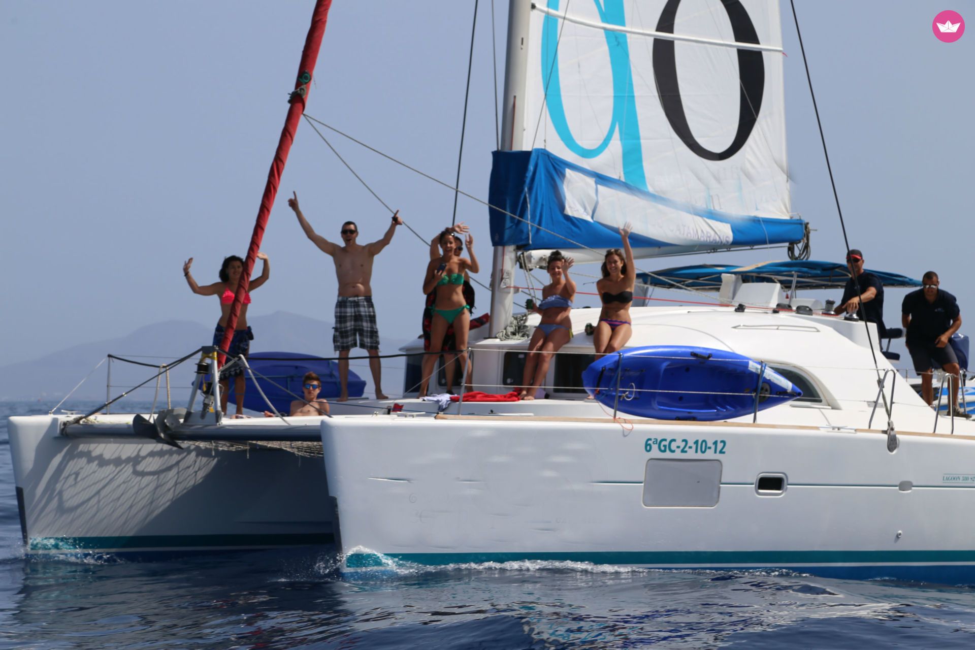 Catamaran LAGOON 38 11.3m. rental Corralejo