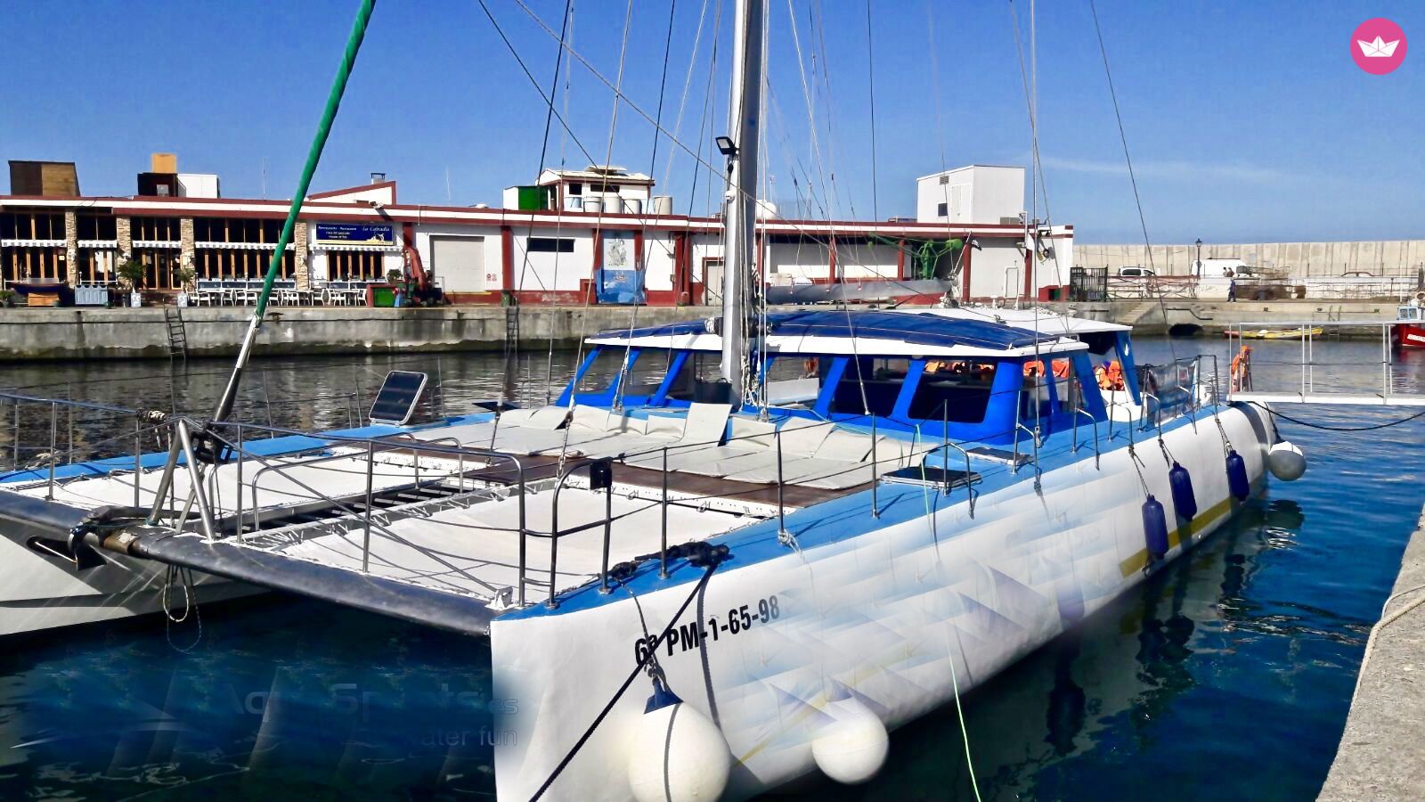 Catamaran NANNI N485 18.8m. rental Mogán