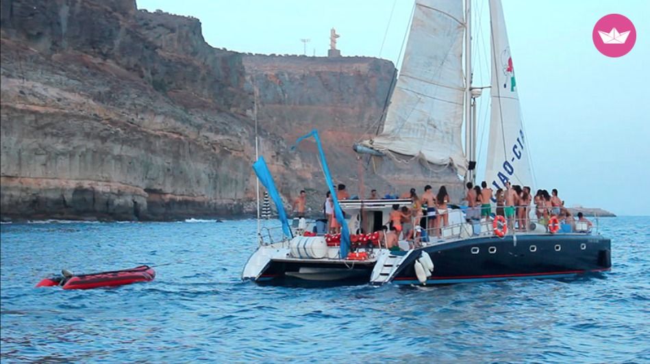 Catamaran DUFOUR 14 14.7m. rental Pasito Blanco