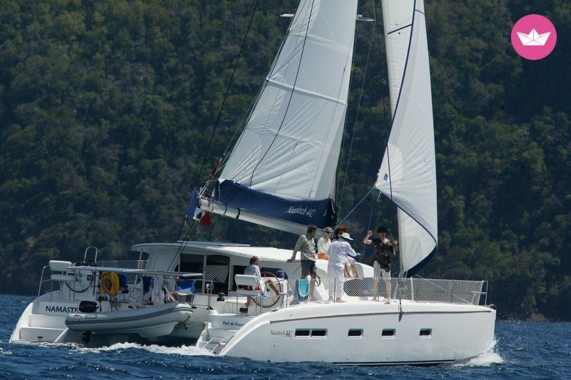 Catamaran NAUTITECH 442 14m. rental Fort De France
