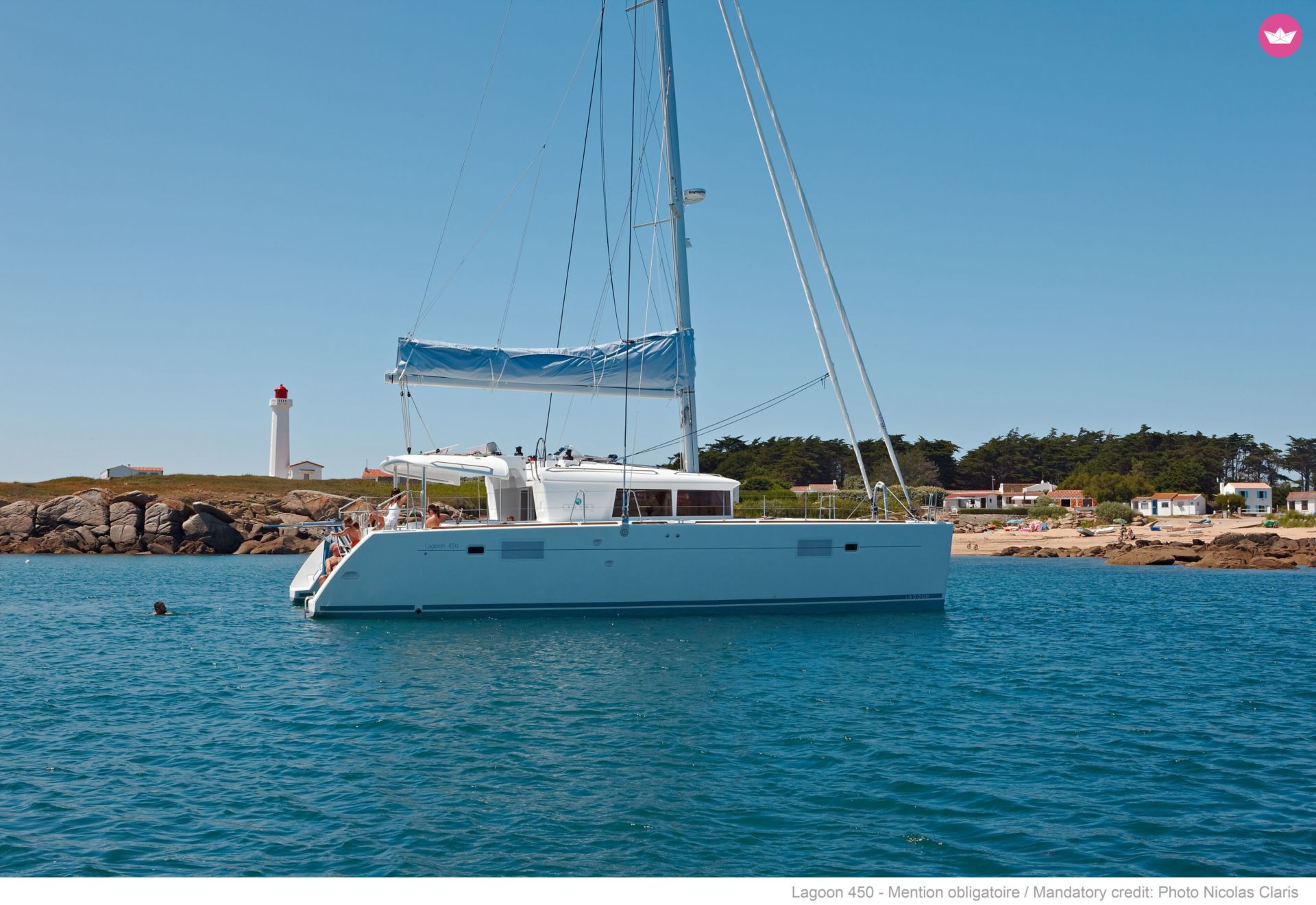 Catamaran LAGOON 450 13.96m. rental Lavrio