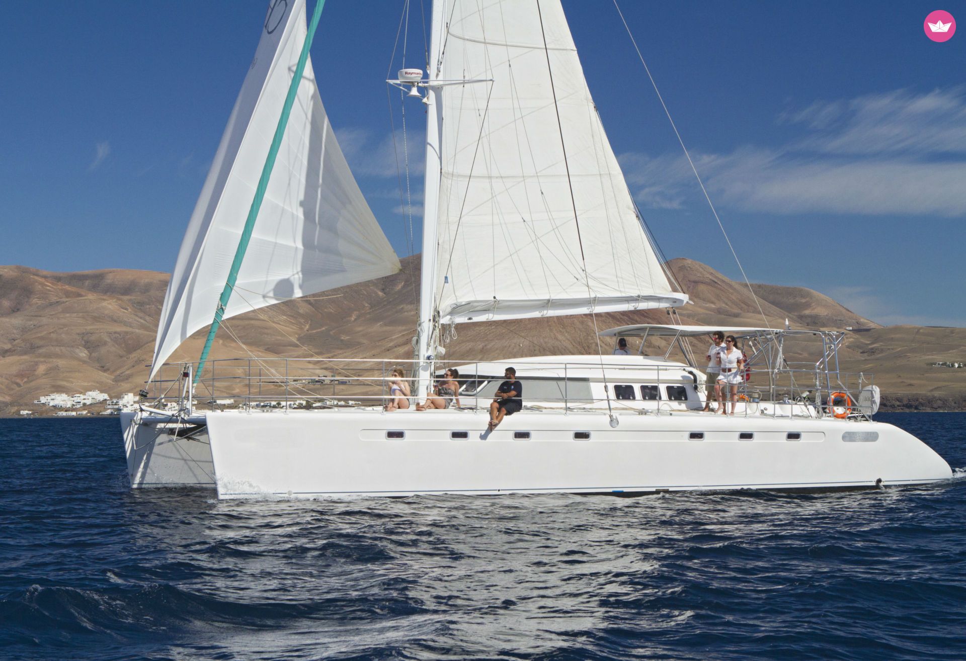 Catamaran FOUNTAINE PAJOT 56 17m. rental Tuineje