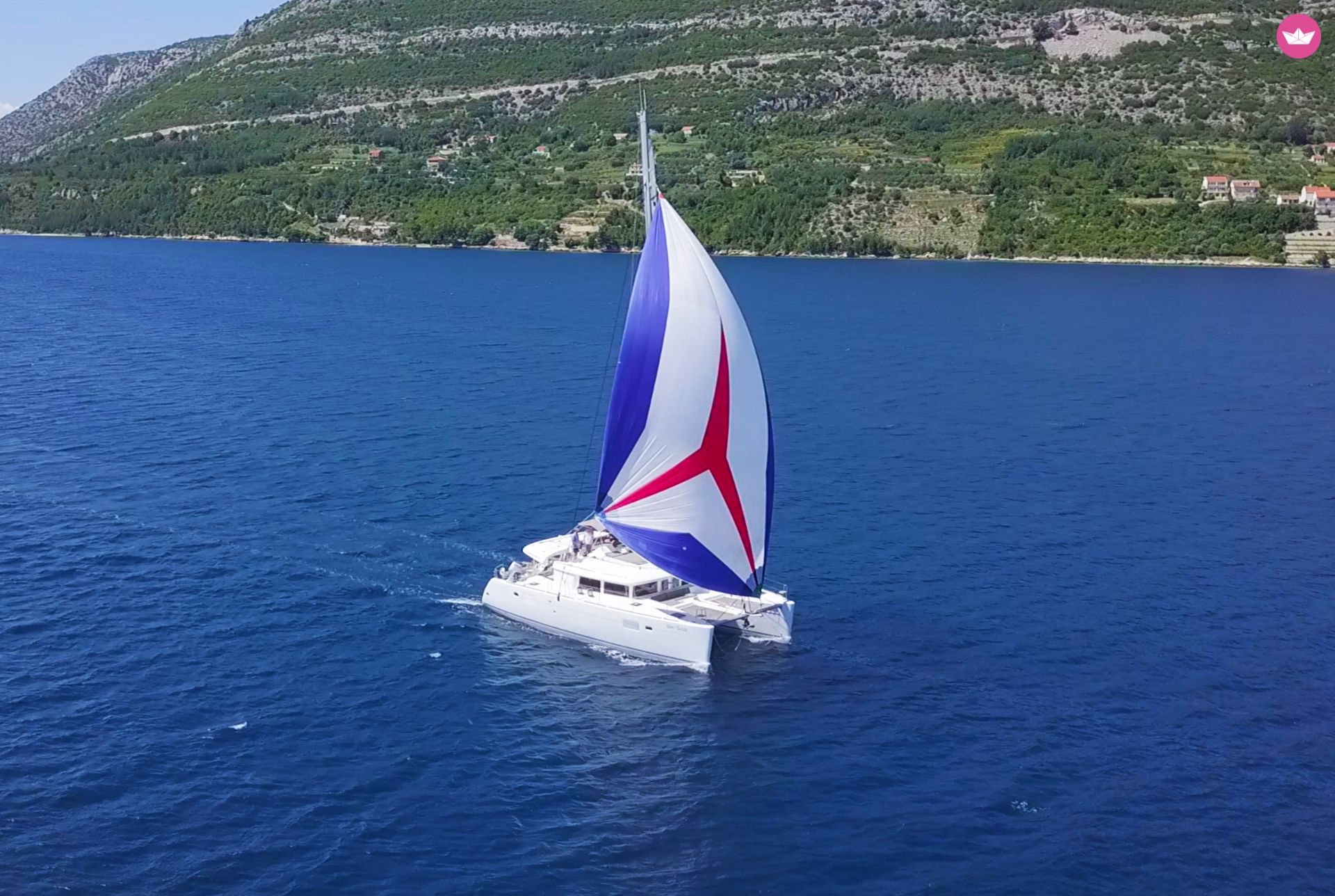 HALF BOARD/SKIPPERED/CREWED Lagoon 45 Flybridge rental Grebaštica