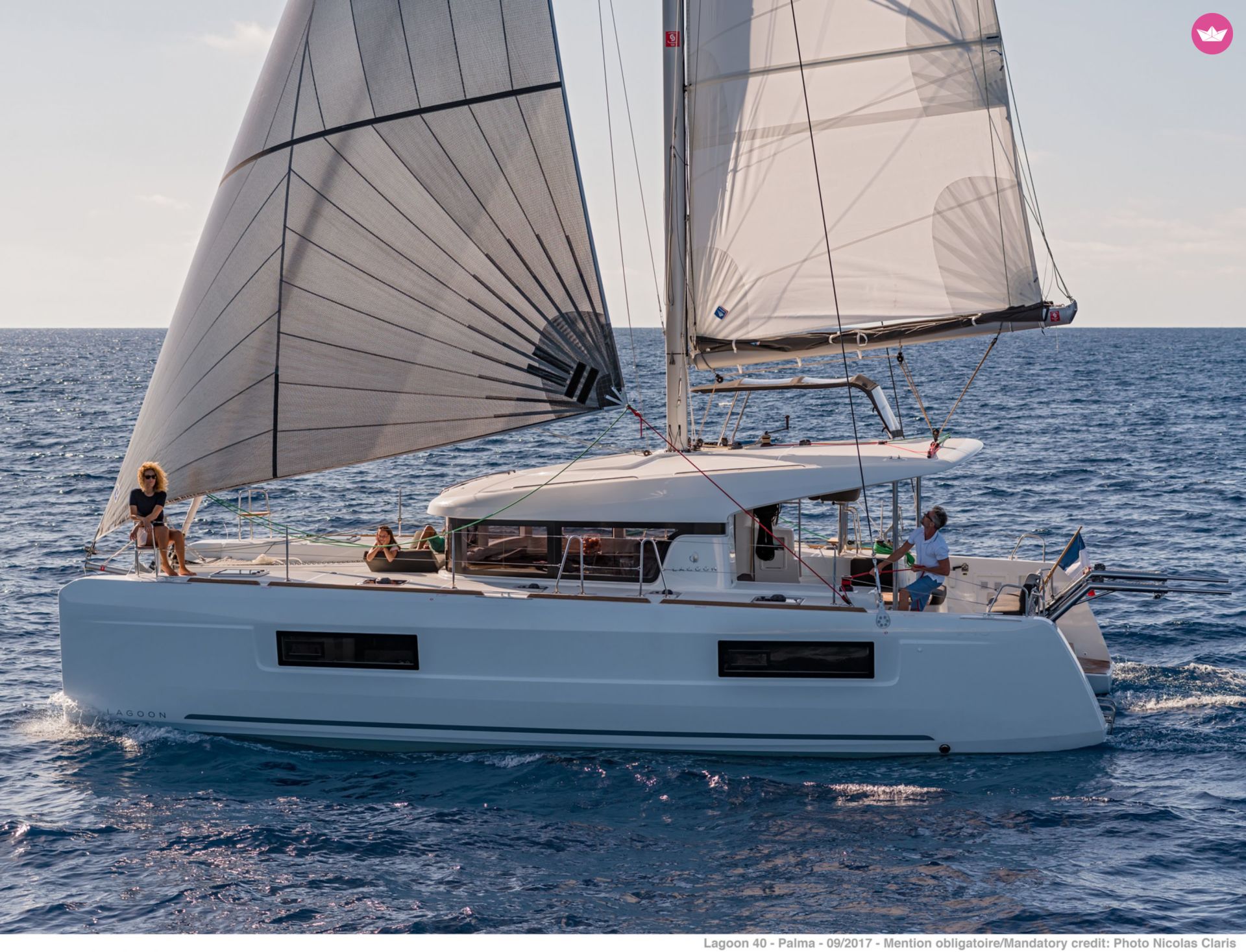 Catamaran LAGOON 40 11.74m. rental Portocolom