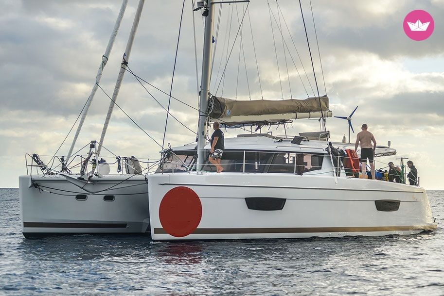 Fountaine Pajot Helia 44 in Vila do Porto Charter in Portugal