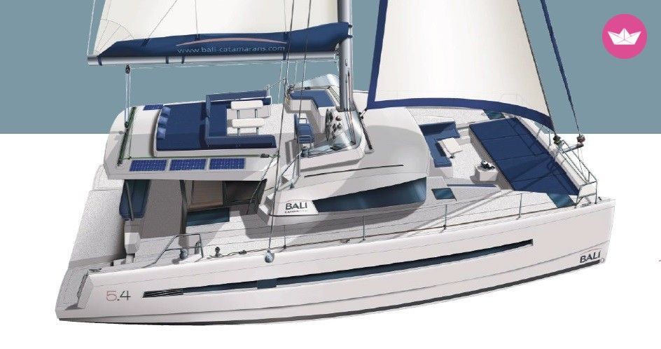 Catamaran BALI - CATANA 5.4 16.8m. rental Napoli