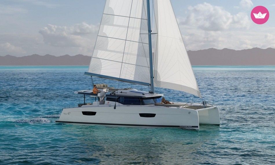 Catamaran FOUNTAINE PAJOT SAONA 47 13.94m. Charter in Grenada