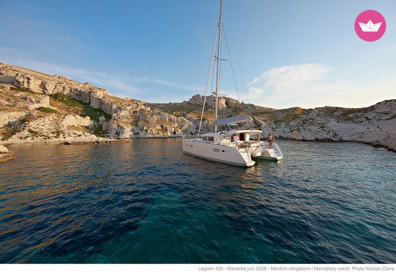 Catamaran LAGOON 400 S2 11.97m. rental Olbia