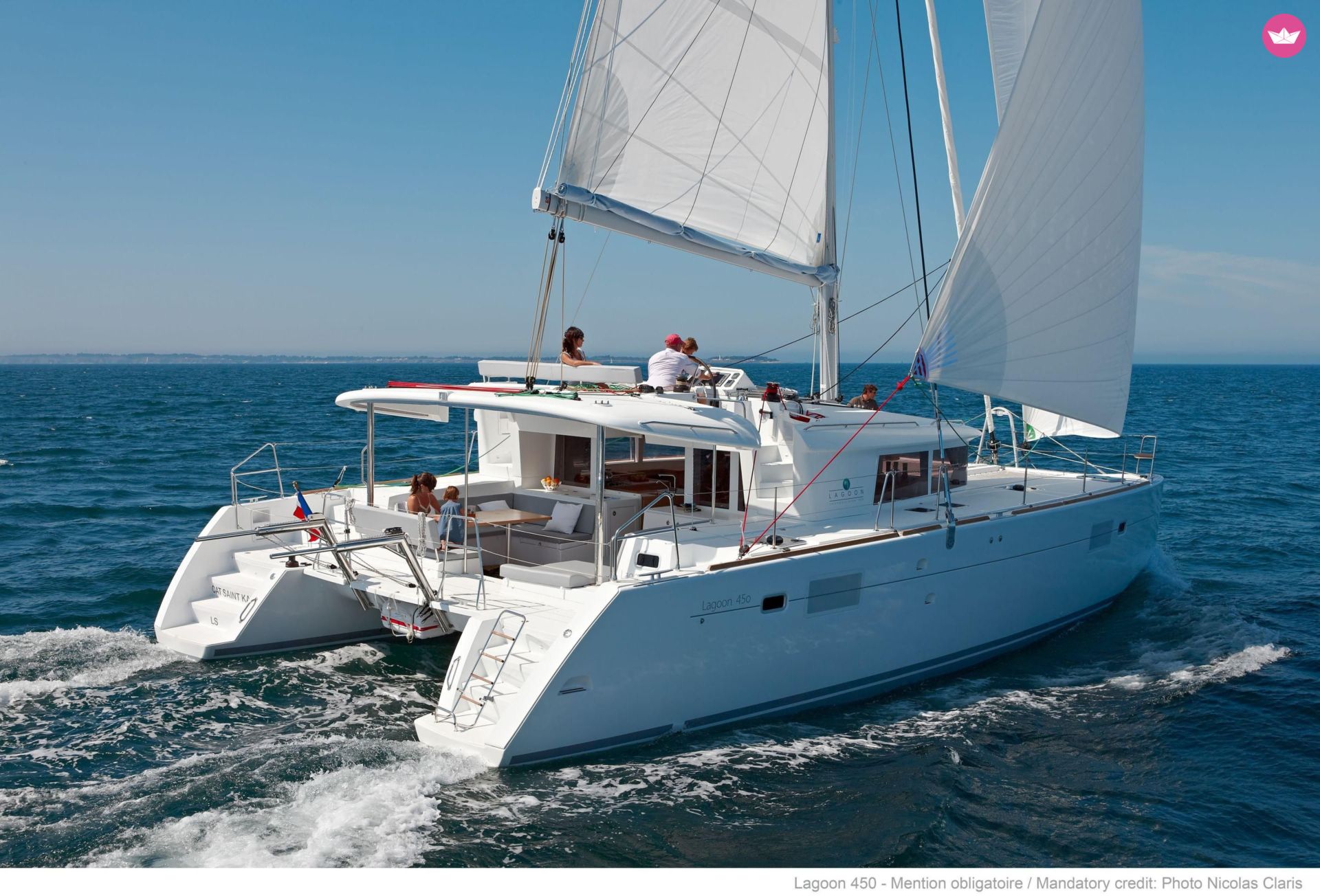 Catamaran LAGOON 450 F with watermaker & A/C - PLUS 13.96m. Charter in Saint Vincent And The Grenadines